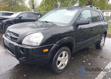 2006 Hyundai Tucson Gl from USA, damaged, VIN KM8JM12B26U375138
